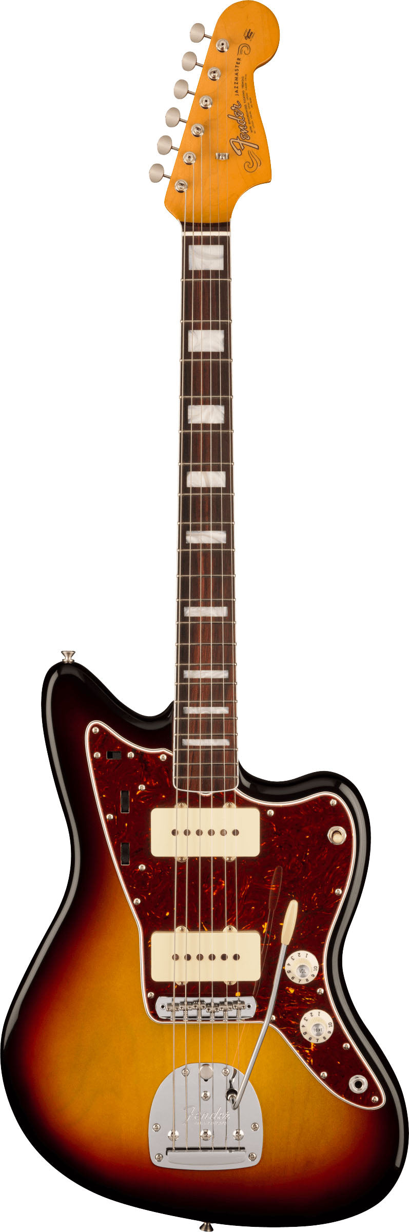 Fender American Vintage II 1966 Jazzmaster RW Guitarra Eléctrica 3 Colores Sunburst 1