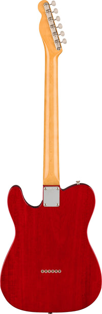 Fender American Vintage II 1963 Telecaster RW Guitarra Eléctrica Crimson Red Transparent 2