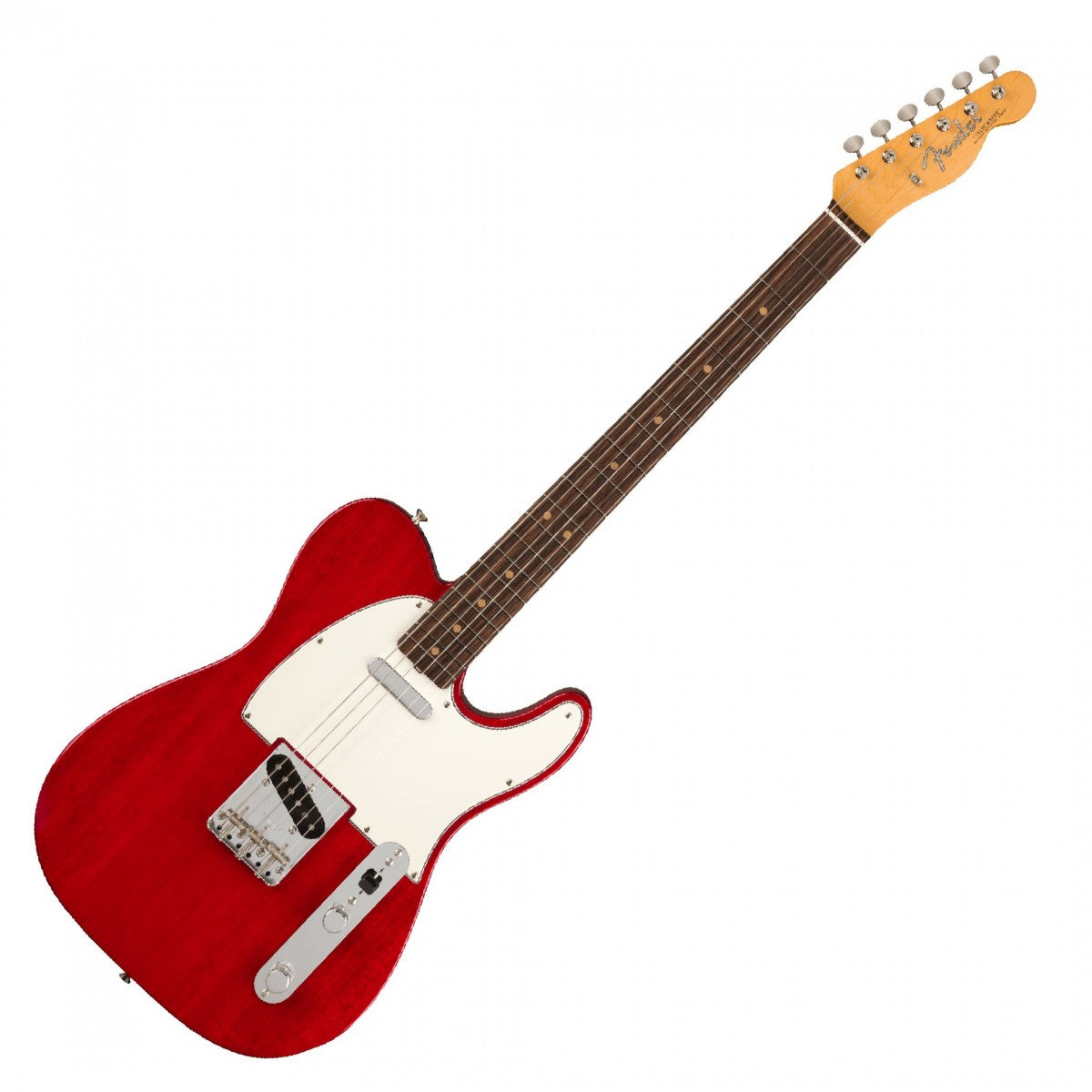 Fender American Vintage II 1963 Telecaster RW Guitarra Eléctrica Crimson Red Transparent 7