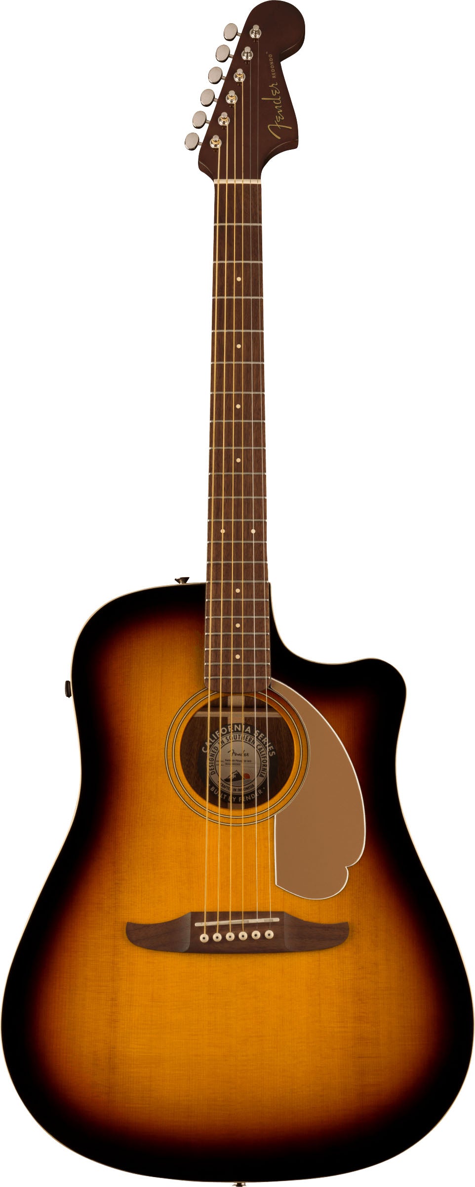 Fender Redondo Player WN Guitarra Electroacústica Sunburst 1