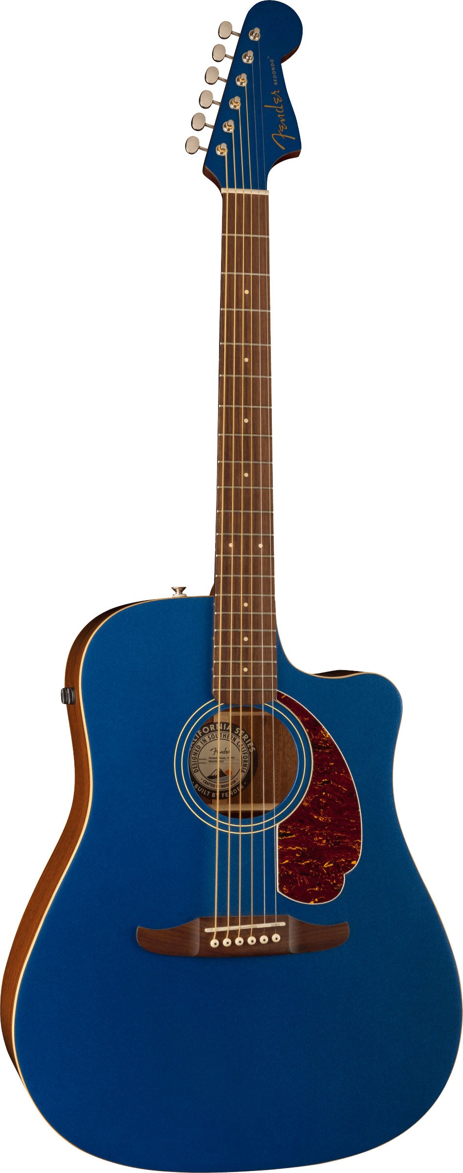 Fender Redondo Player WN Guitarra Electroacústica Lake Placid Blue 2