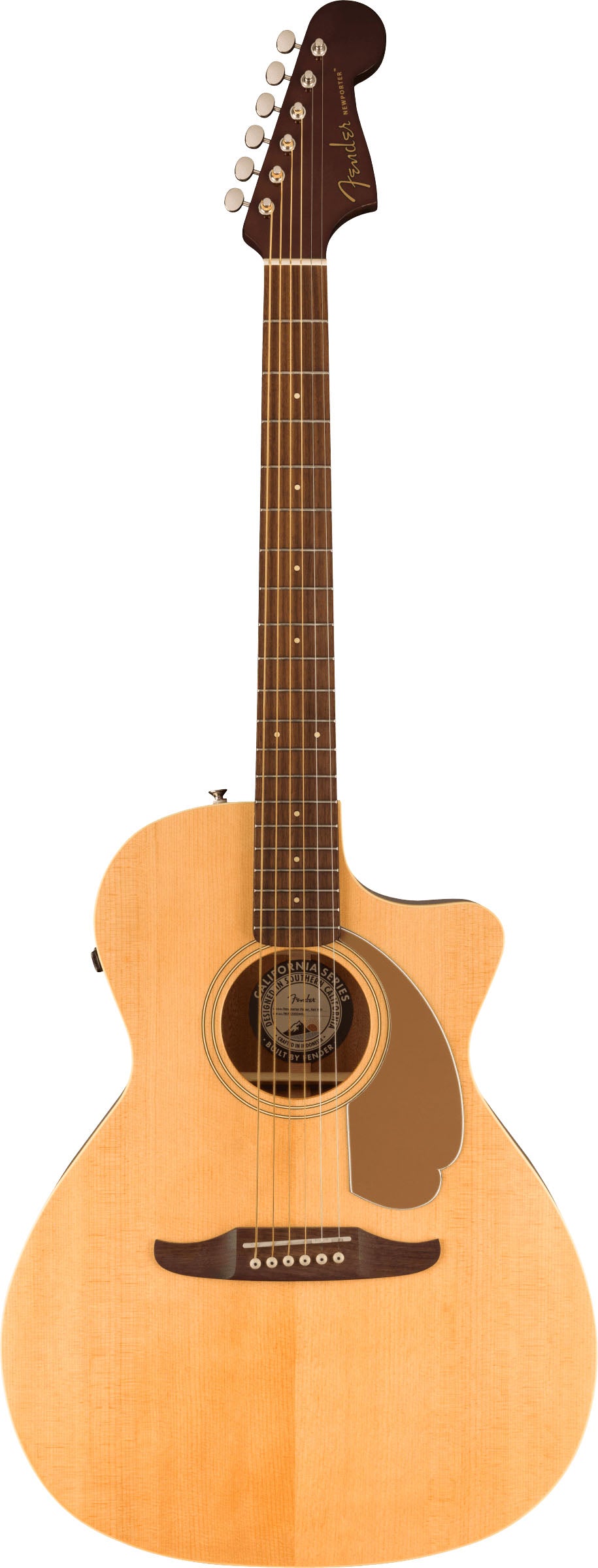 Fender Newporter Player WN Guitarra Electroacústica Natural 1