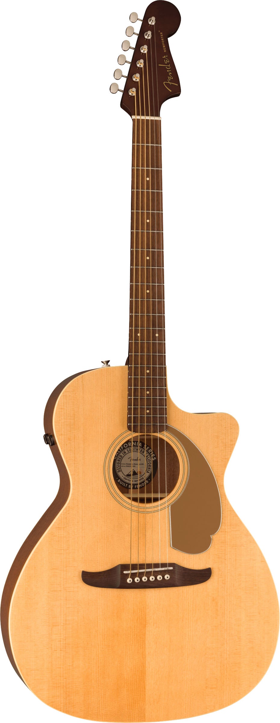 Fender Newporter Player WN Guitarra Electroacústica Natural 2