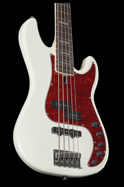 Marcus Miller P7 Alder-5 2nd Gen AWH Bajo Eléctrico 5 Cuerdas Antique White 9