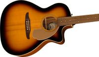 Fender Newporter Player WN Guitarra Electroacústica Sunburst 4