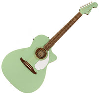 Fender Newporter Player WN Guitarra Electroacústica Surf Green 8