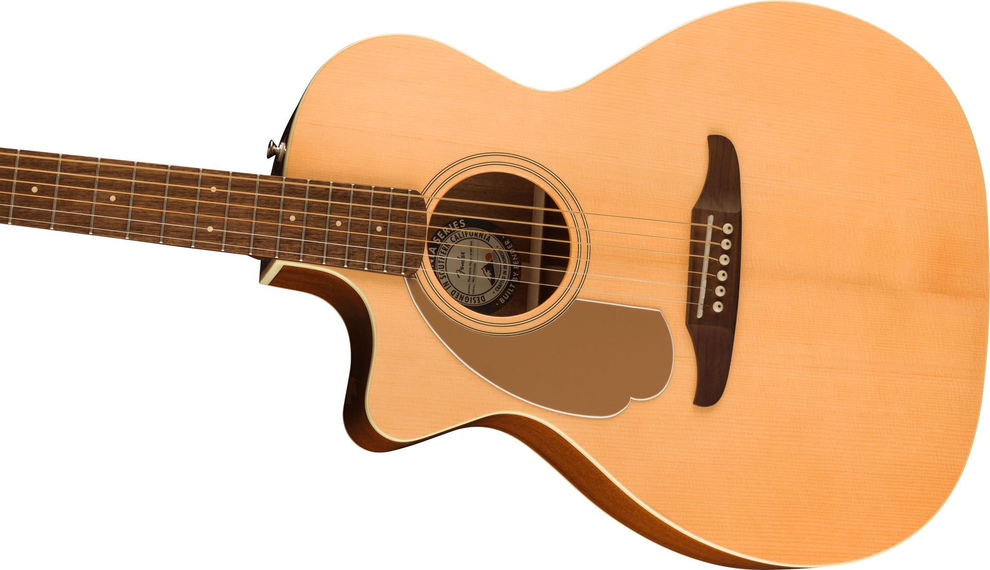 Fender Newporter Player LH WN Guitarra Electroacústica para Zurdos Natural 3