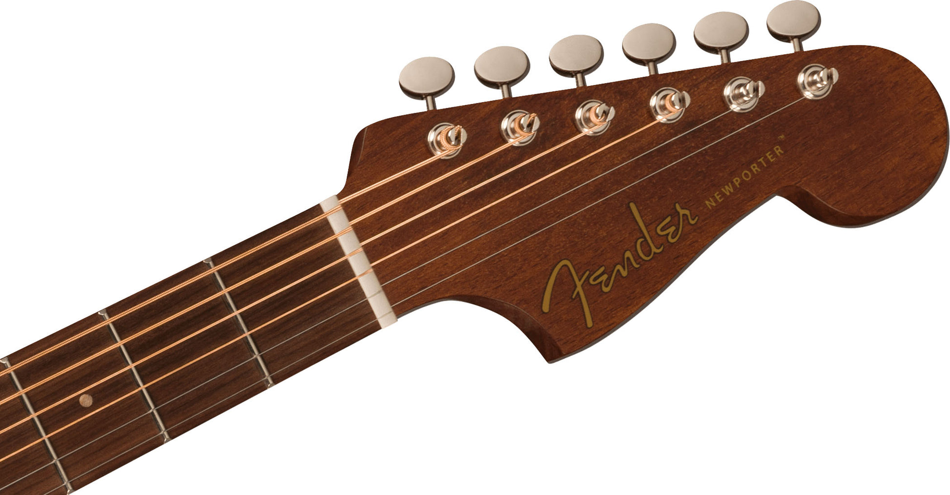 Fender Newporter Special PF Guitarra Electroacústica Honey Burst 6