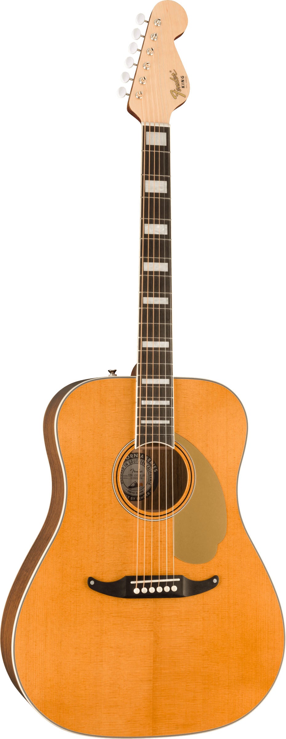 Fender King Vintage OV Guitarra Electroacústica Dreadnought Aged Natural 2