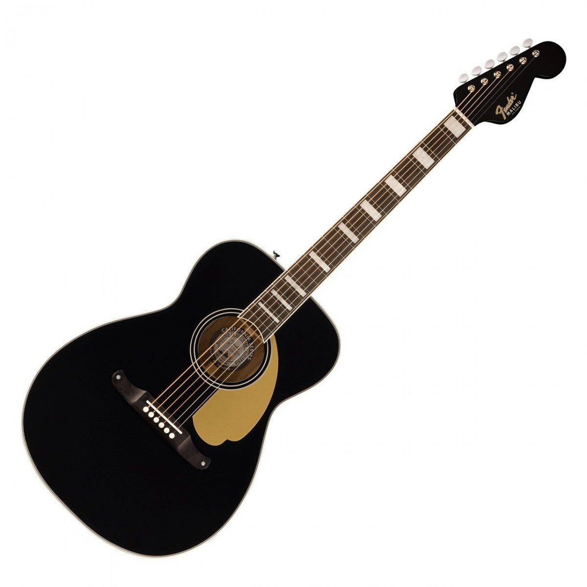 Fender Malibu Vintage OV Guitarra Electroacústica Negra 10