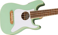 Fender Fullerton Stratocaster WN Ukelele Electrificado Surf Green 4