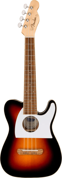 Fender Fullerton Telecaster WN Ukelele Electrificado 2 Colores Sunburst 1