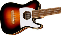 Fender Fullerton Telecaster WN Ukelele Electrificado 2 Colores Sunburst 4