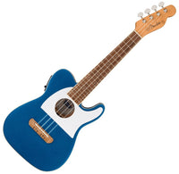 Fender Fullerton Telecaster WN Ukelele Electrificado Lake Placid Blue 8