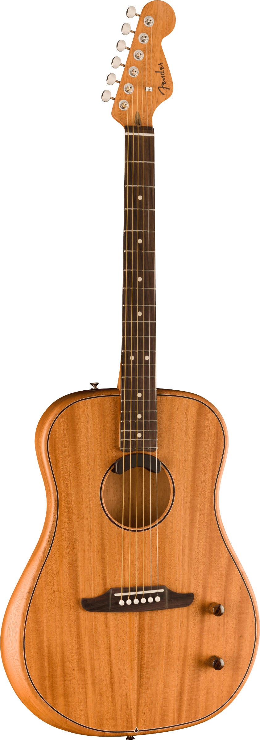 Fender Highway Dreadnought All Mahogany RW Guitarra Electroacústica 2