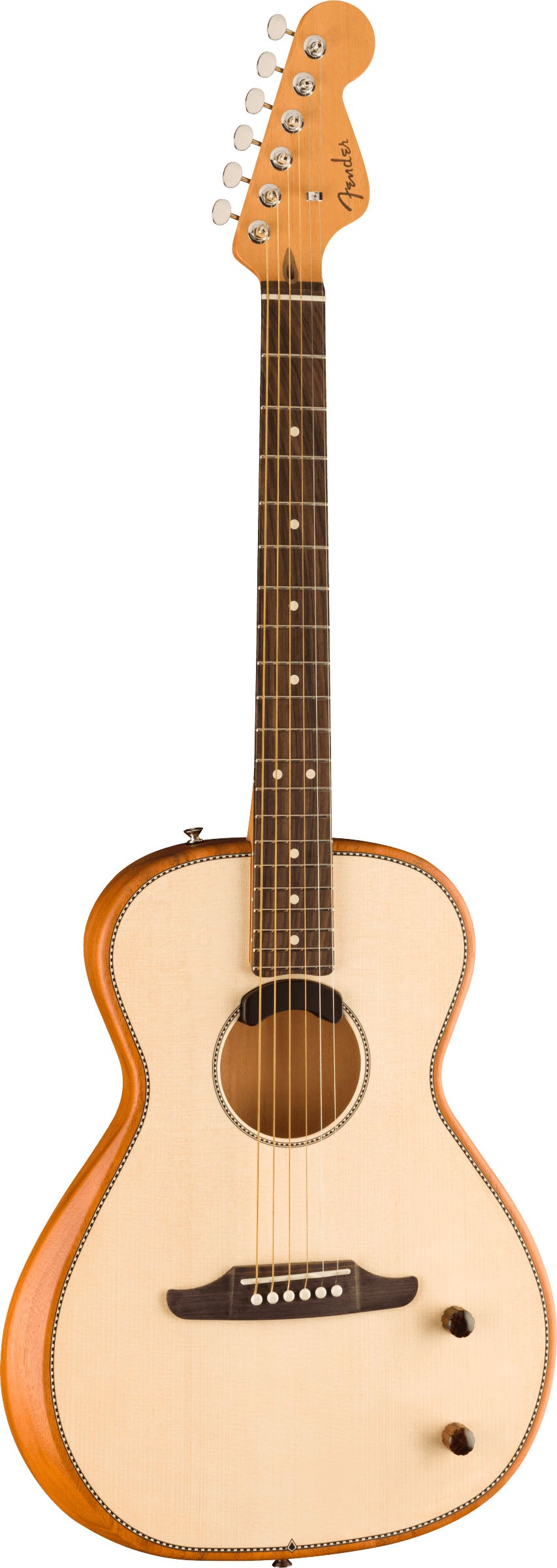 Fender Highway Parlor RW Guitarra Electroacústica Natural 2