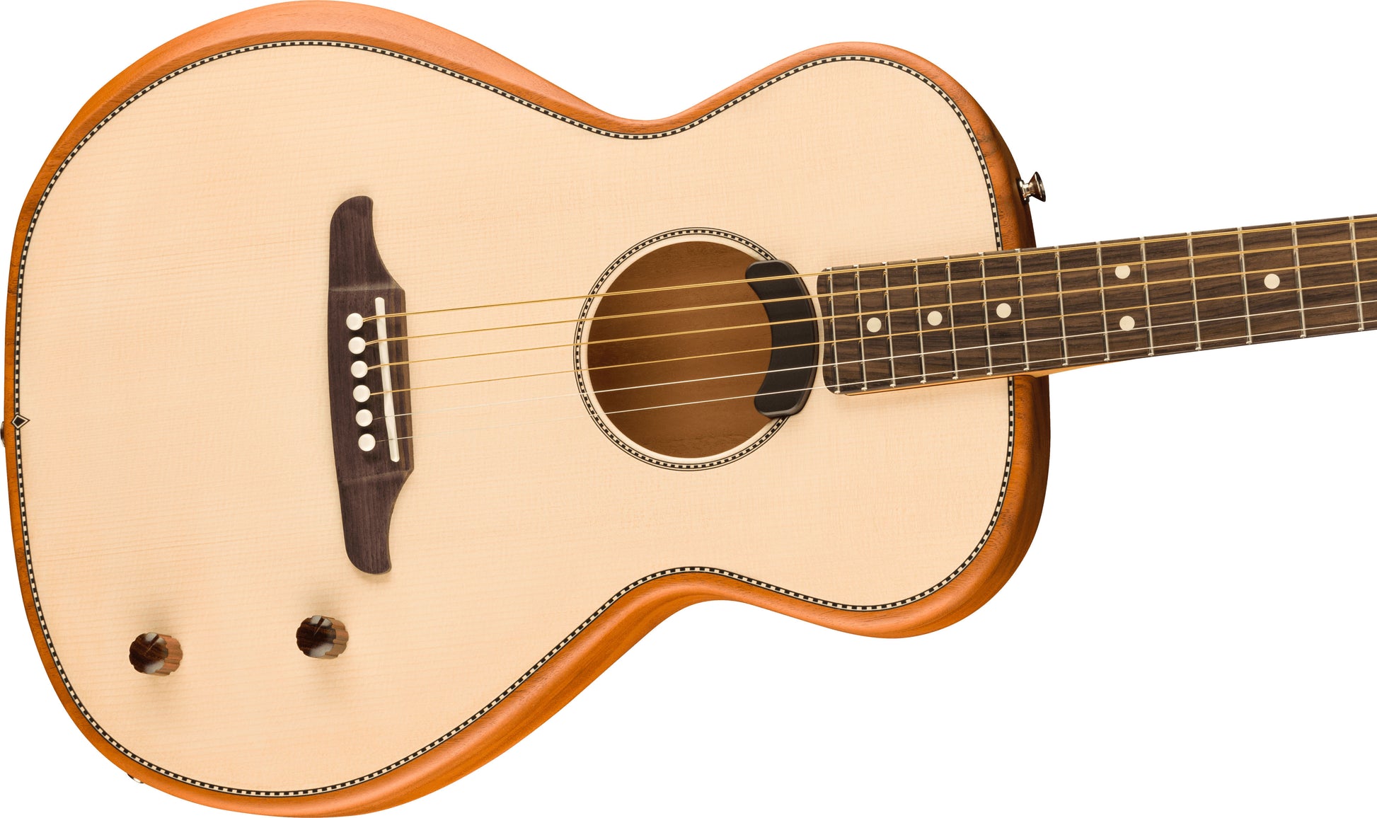 Fender Highway Parlor RW Guitarra Electroacústica Natural 4