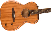 Fender Highway Parlor All Mahogany RW Guitarra Eléctricoacustica 4