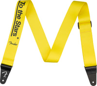 Fender 0990639063 Tom Delonge To The Stars Strap Correa Guitarra Graffiti Yellow 1