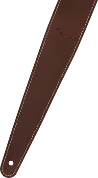 Fender 0990642121 Essentials Economy Strap Correa Guitarra Cuero Marrón 2