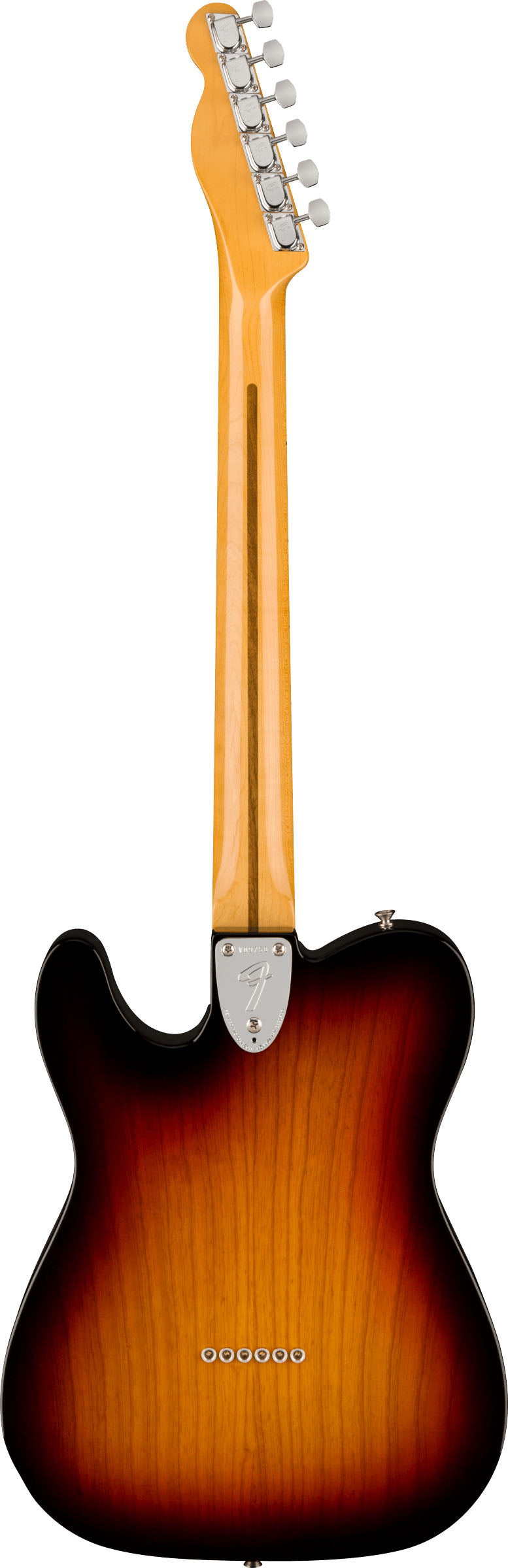 Fender American Vintage II 1972 Telecaster Thinline MN Guitarra Eléctrica 3 Colores Sunburst 2