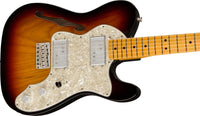 Fender American Vintage II 1972 Telecaster Thinline MN Guitarra Eléctrica 3 Colores Sunburst 3