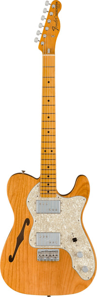 Fender American Vintage II 1972 Telecaster Thinline MN Guitarra Eléctrica Aged Natural 1