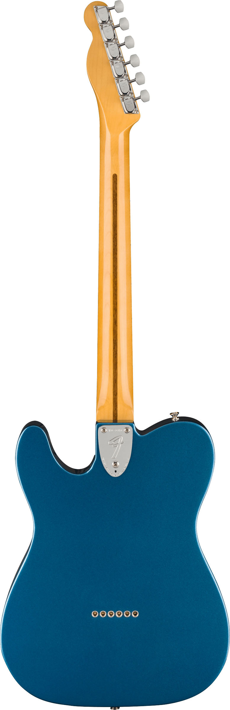 Fender American Vintage II 1972 Telecaster Thinline MN Guitarra Eléctrica Lake Placid Blue 2