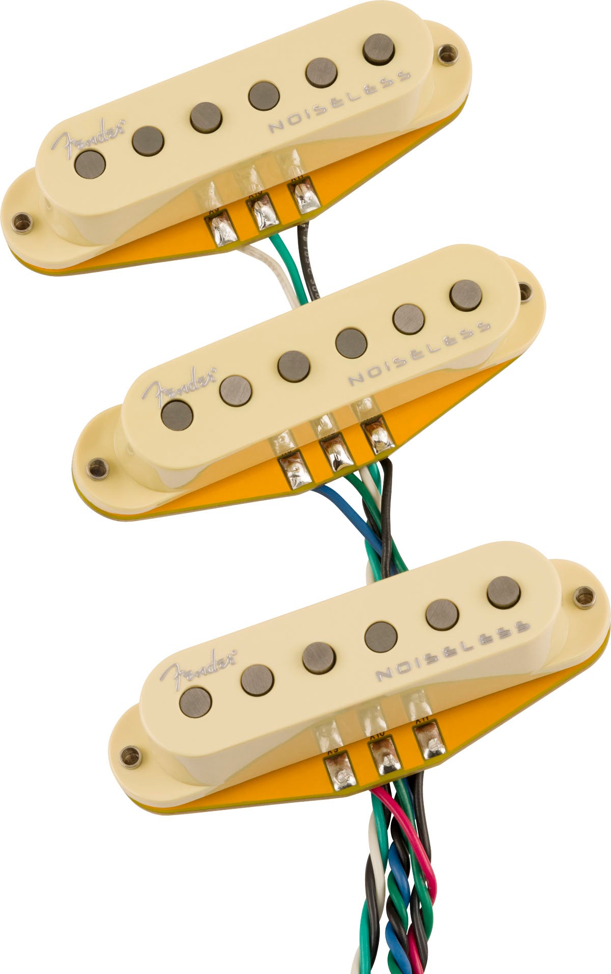 Fender 0992394000 Custom Ml Ultra Noiseless Single-Coil Set Pastillas Stratocaster 1