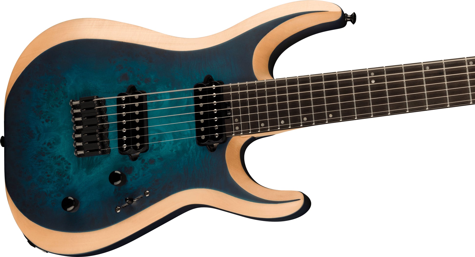 Jackson Pro Plus Dinky Modern MDK7P HT EB Guitarra Eléctrica 7 Cuerdas Chlorine Burst 3