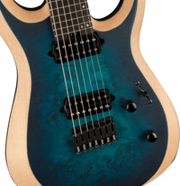 Jackson Pro Plus Dinky Modern MDK7P HT EB Guitarra Eléctrica 7 Cuerdas Chlorine Burst 4