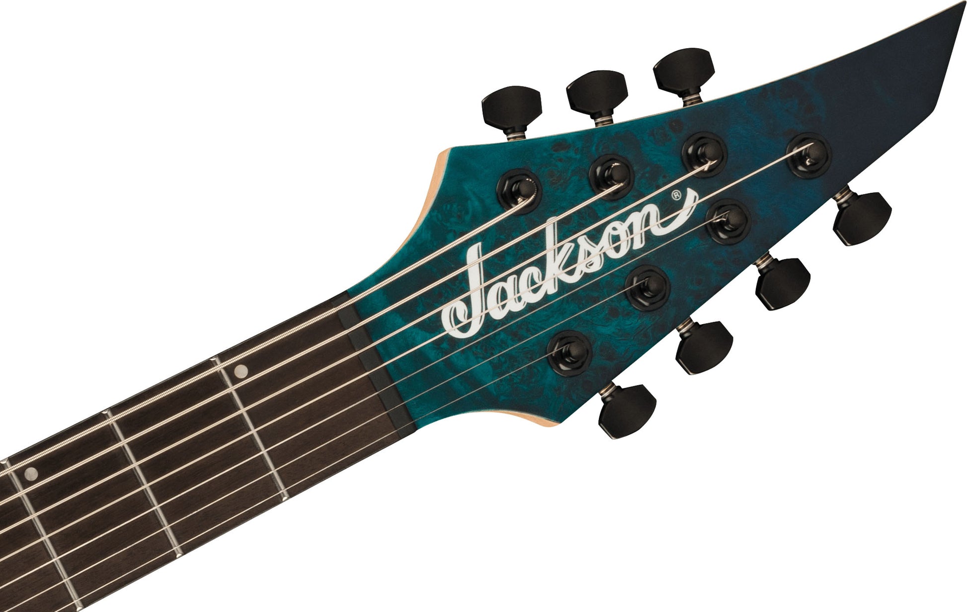 Jackson Pro Plus Dinky Modern MDK7P HT EB Guitarra Eléctrica 7 Cuerdas Chlorine Burst 5