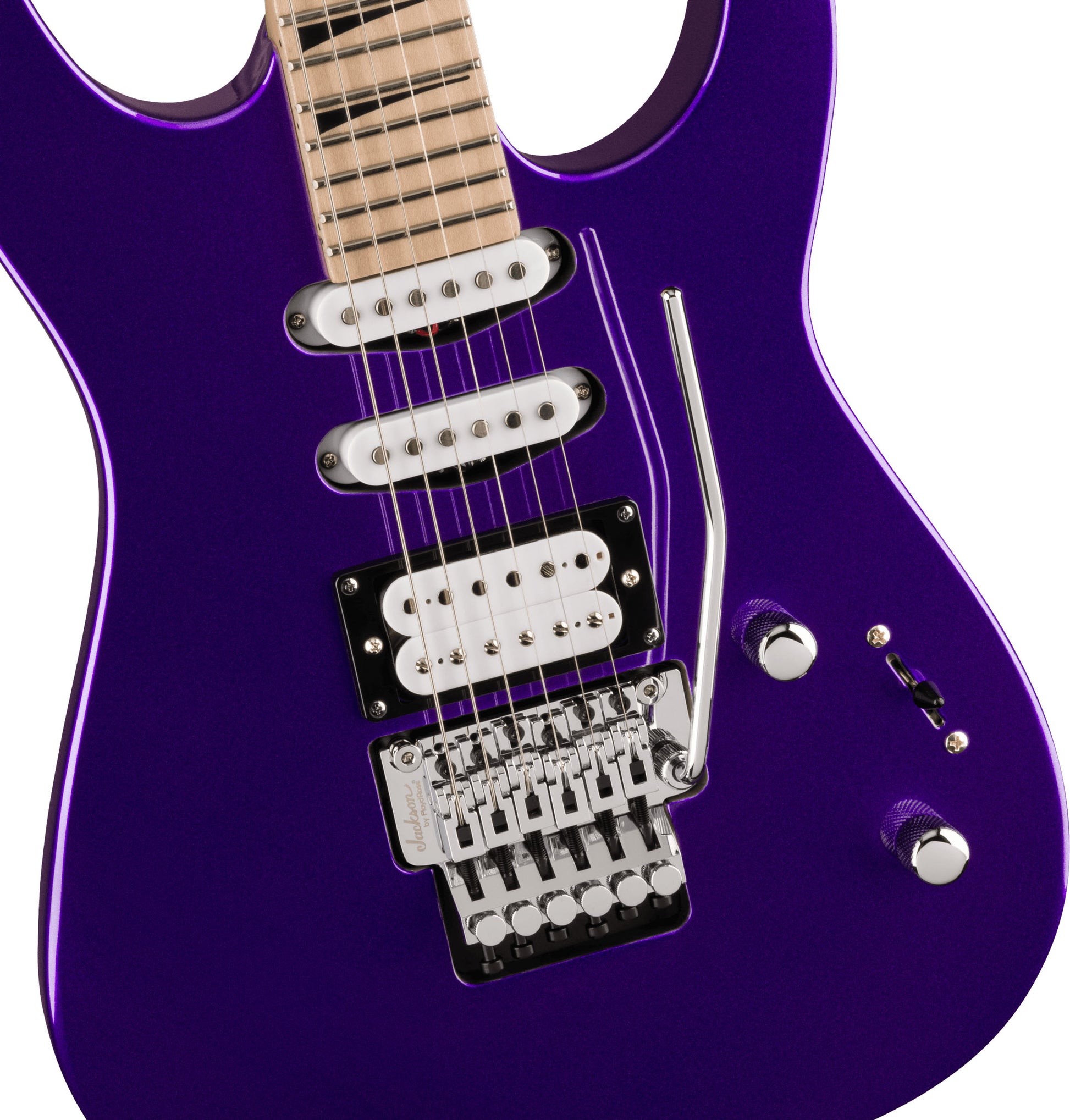 Jackson DK3XR X Dinky M HSS MN Guitarra Eléctrica Deep Purple Metallic 4