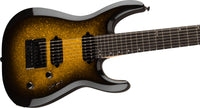 Jackson Pro Plus Dinky Modern EVTN7 EB Guitarra Eléctrica 7 Cuerdas Gold Sparkle 3