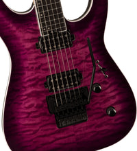 Jackson Pro Plus Series Dinky DKAQ EB Guitarra Eléctrica Transparent Purple Burst 4