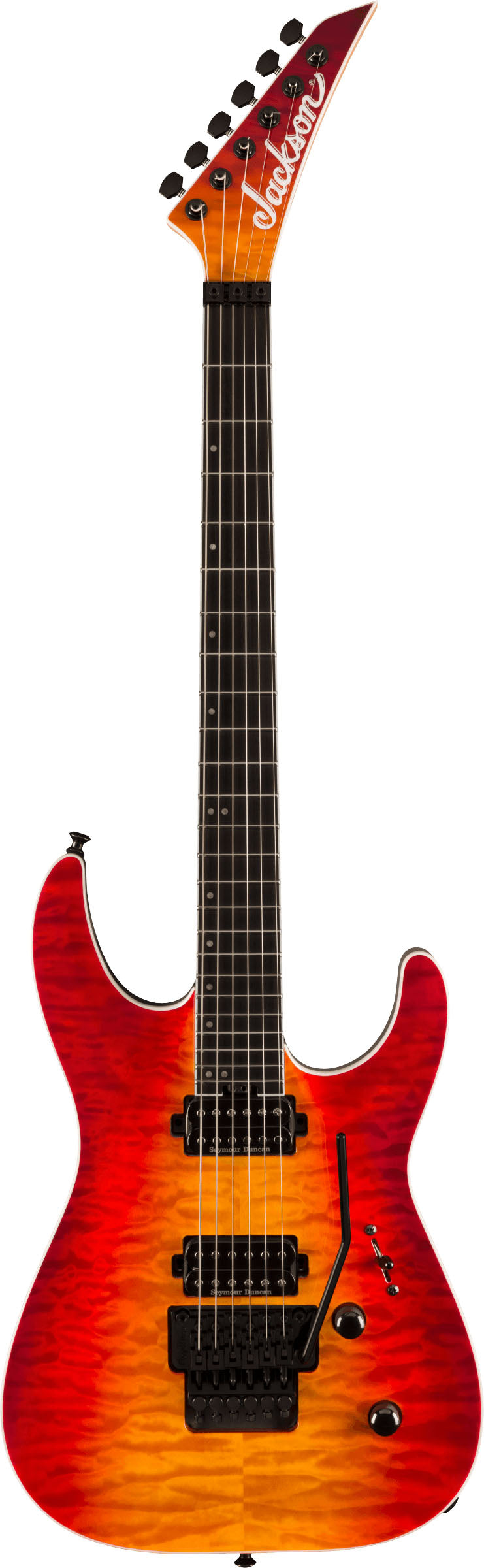 Jackson Pro Plus Series Dinky DKAQ EB Guitarra Eléctrica Firestorm 1