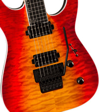 Jackson Pro Plus Series Dinky DKAQ EB Guitarra Eléctrica Firestorm 4