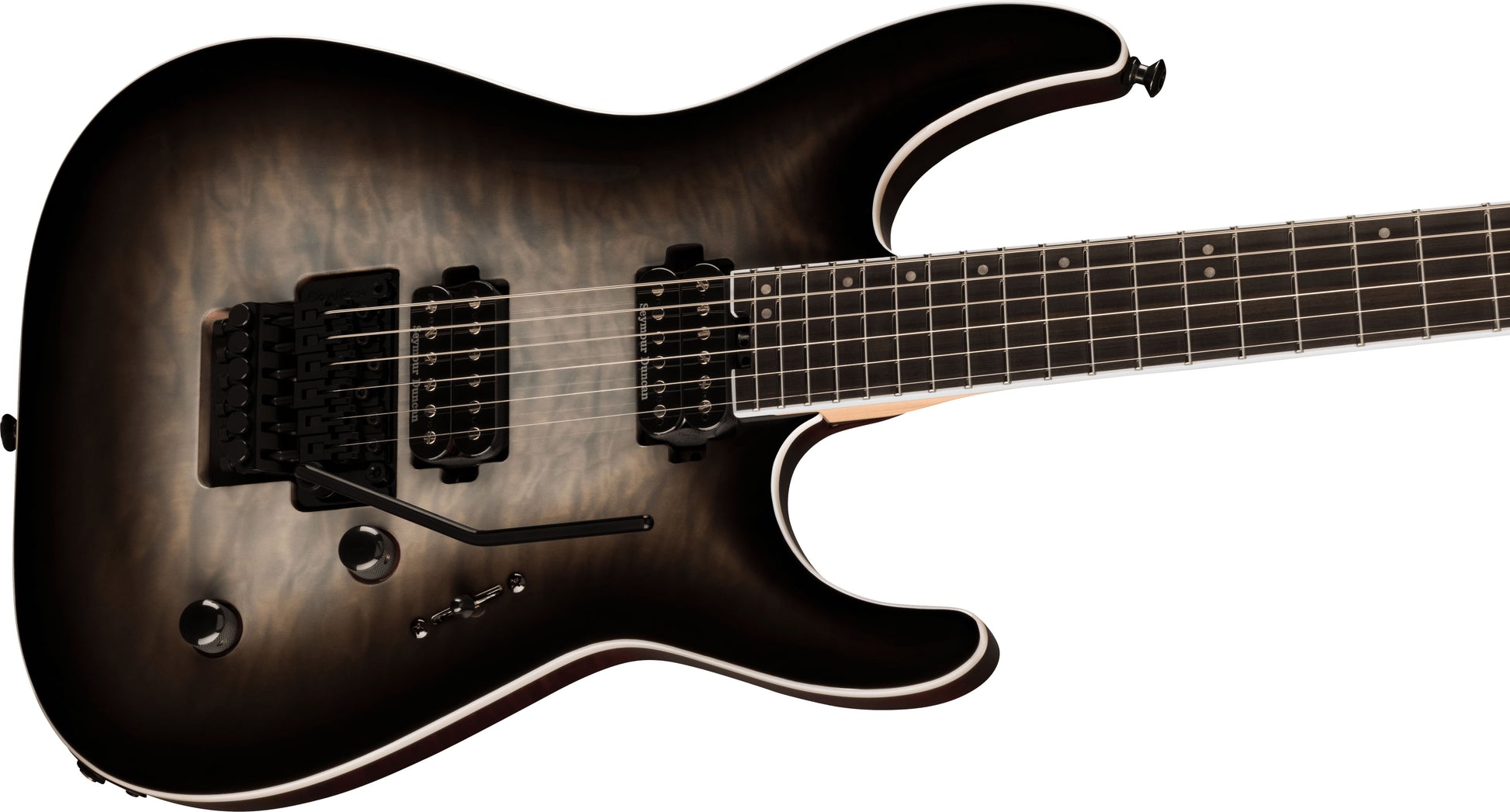 Jackson Pro Plus Series Dinky DKAQ EB Guitarra Eléctrica Ghost Burst 3