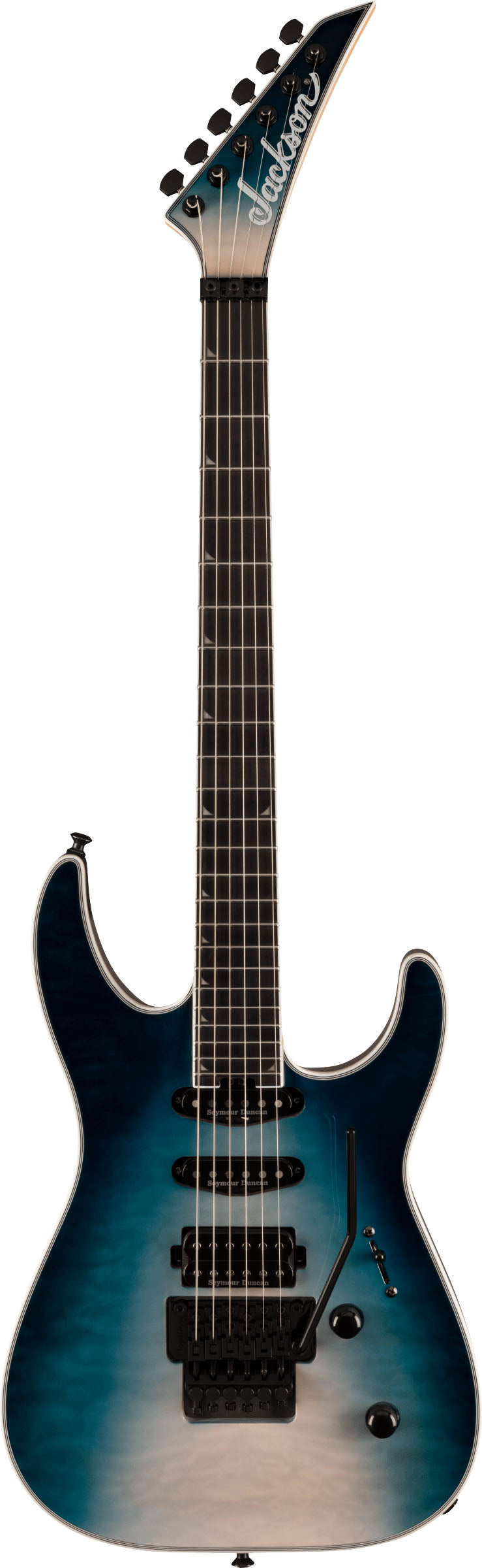 Jackson Pro Plus Series Soloist SLA3Q EB Guitarra Eléctrica Polar Burst 1