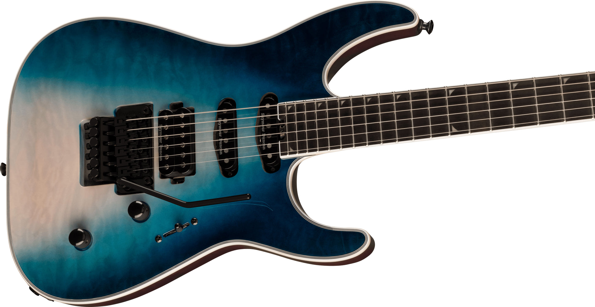 Jackson Pro Plus Series Soloist SLA3Q EB Guitarra Eléctrica Polar Burst 3