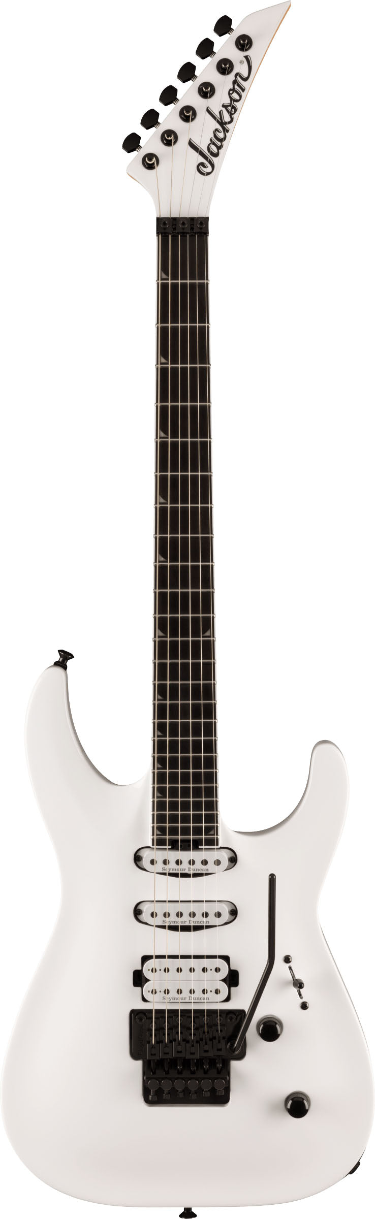 Jackson Pro Plus Series Soloist SLA3 EB Guitarra Eléctrica Snow White 1