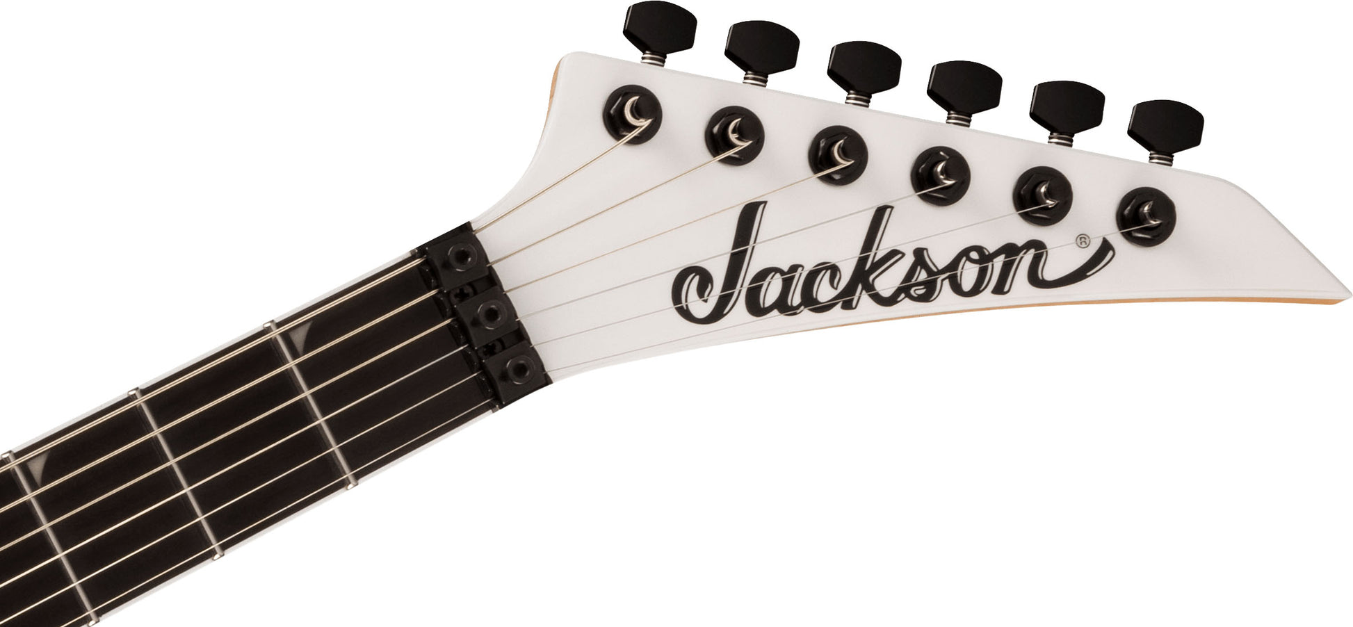 Jackson Pro Plus Series Soloist SLA3 EB Guitarra Eléctrica Snow White 5