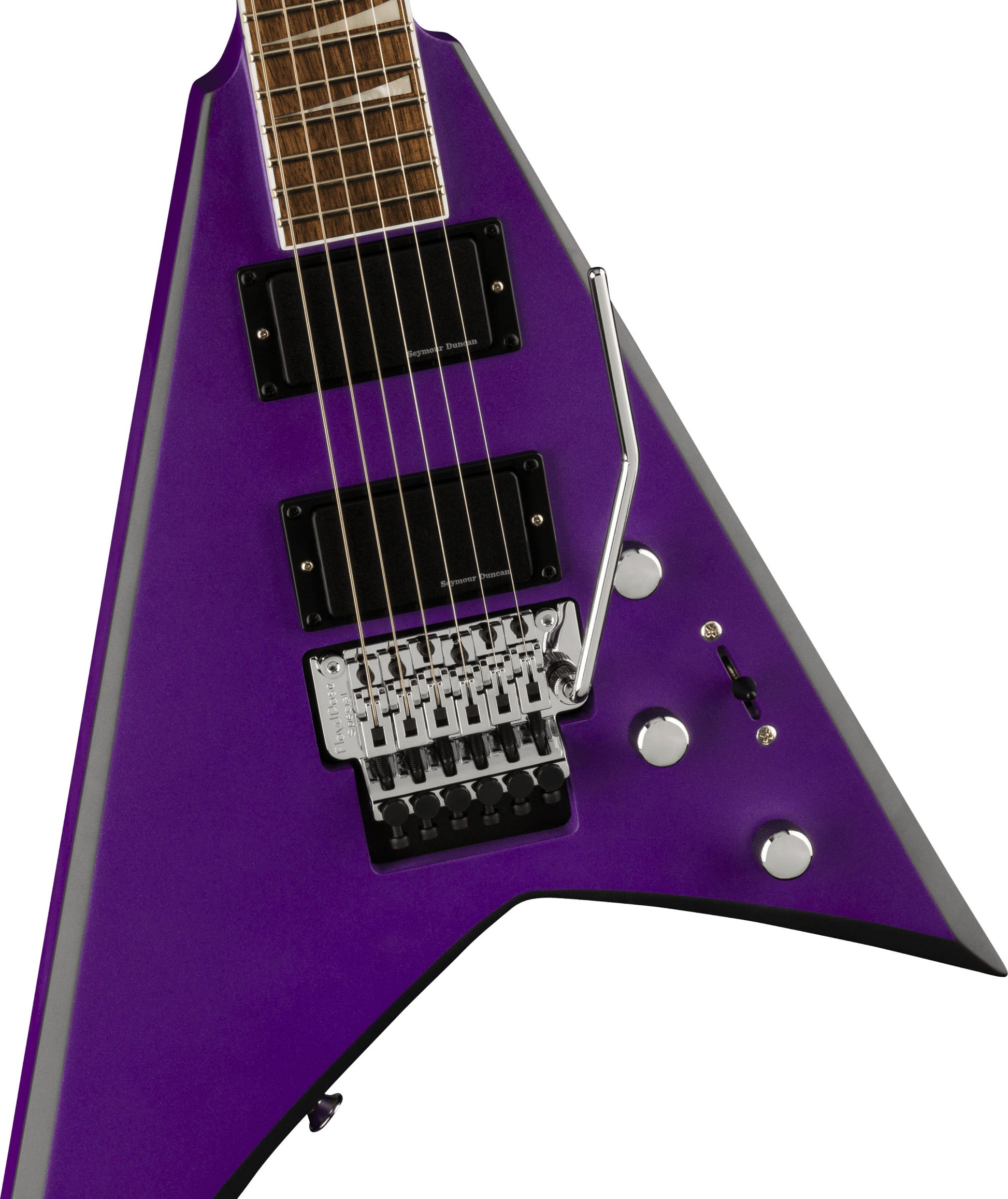 Jackson Rhoads RRX24 X IL Guitarra Eléctrica Purple Metallic with Black Bevels 4