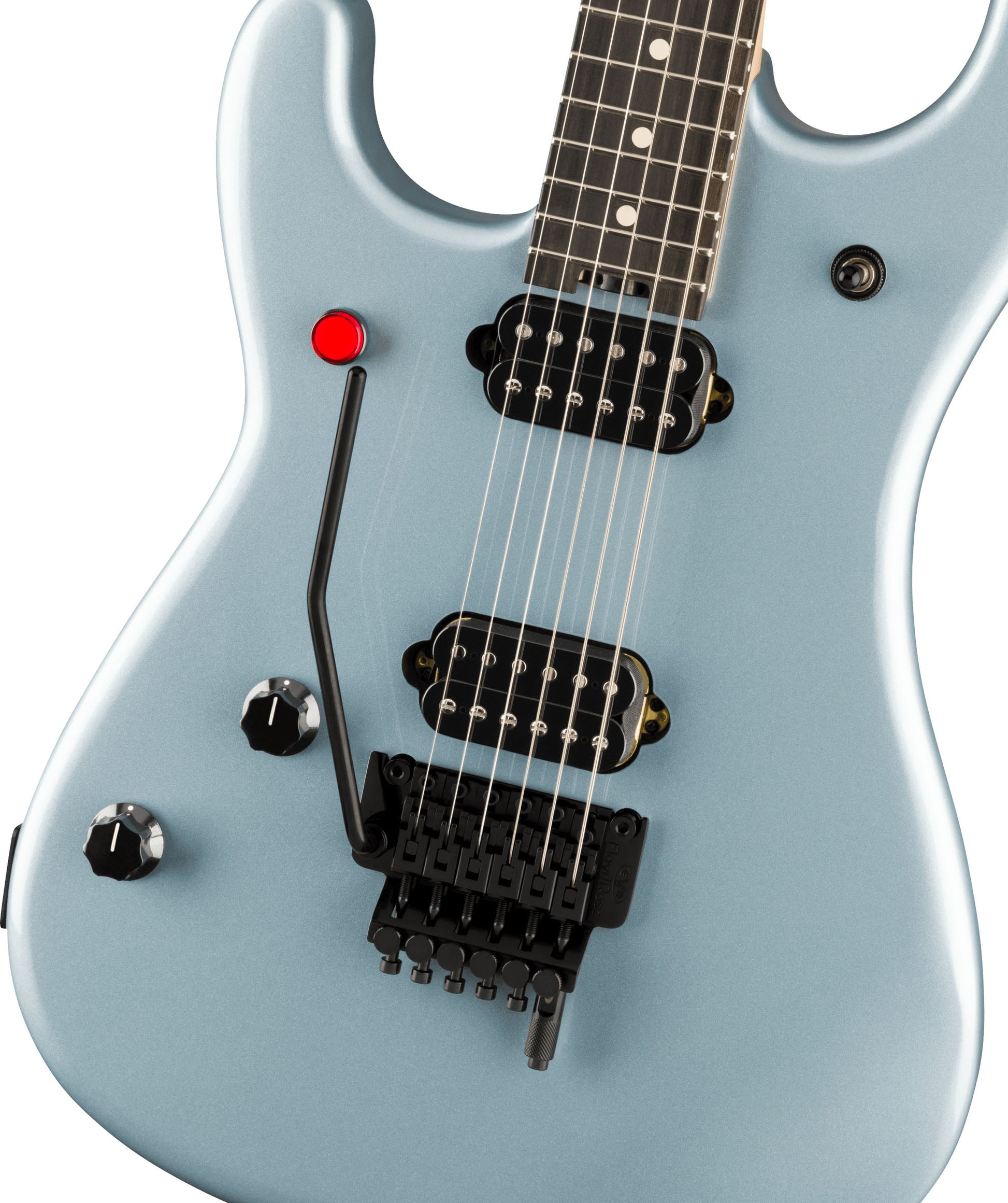 EVH 5150 Series Standard LH EB Guitarra Eléctrica para Zurdos Ice Blue Metallic 4