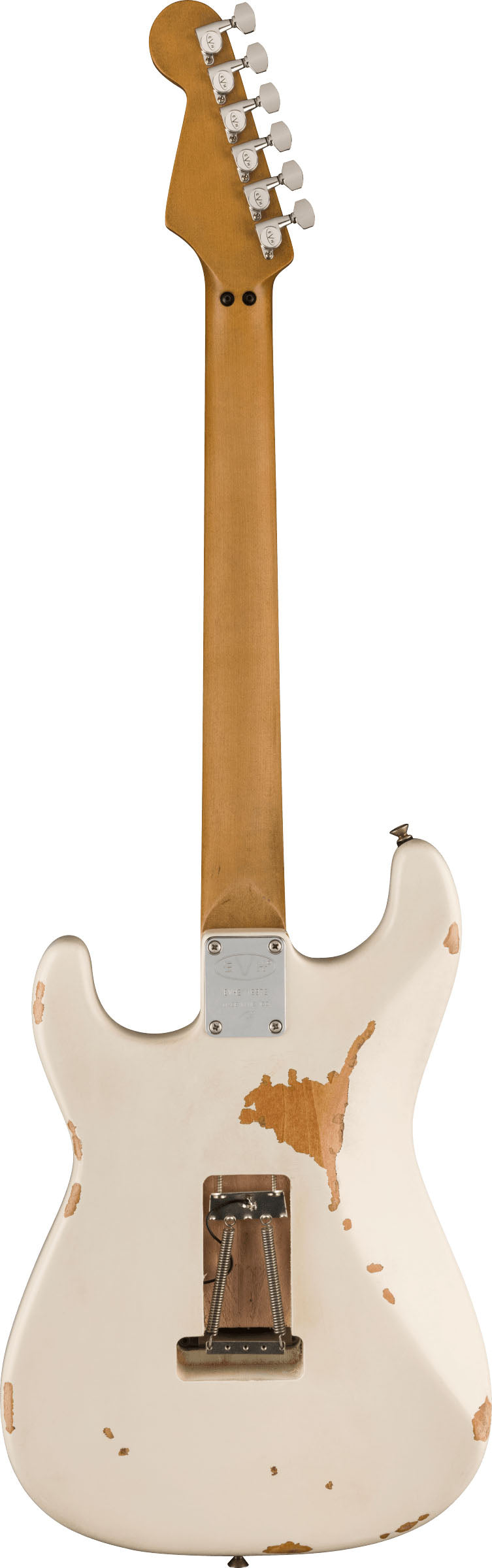 EVH Frankenstein Relic MN Guitarra Eléctrica Blanca 2