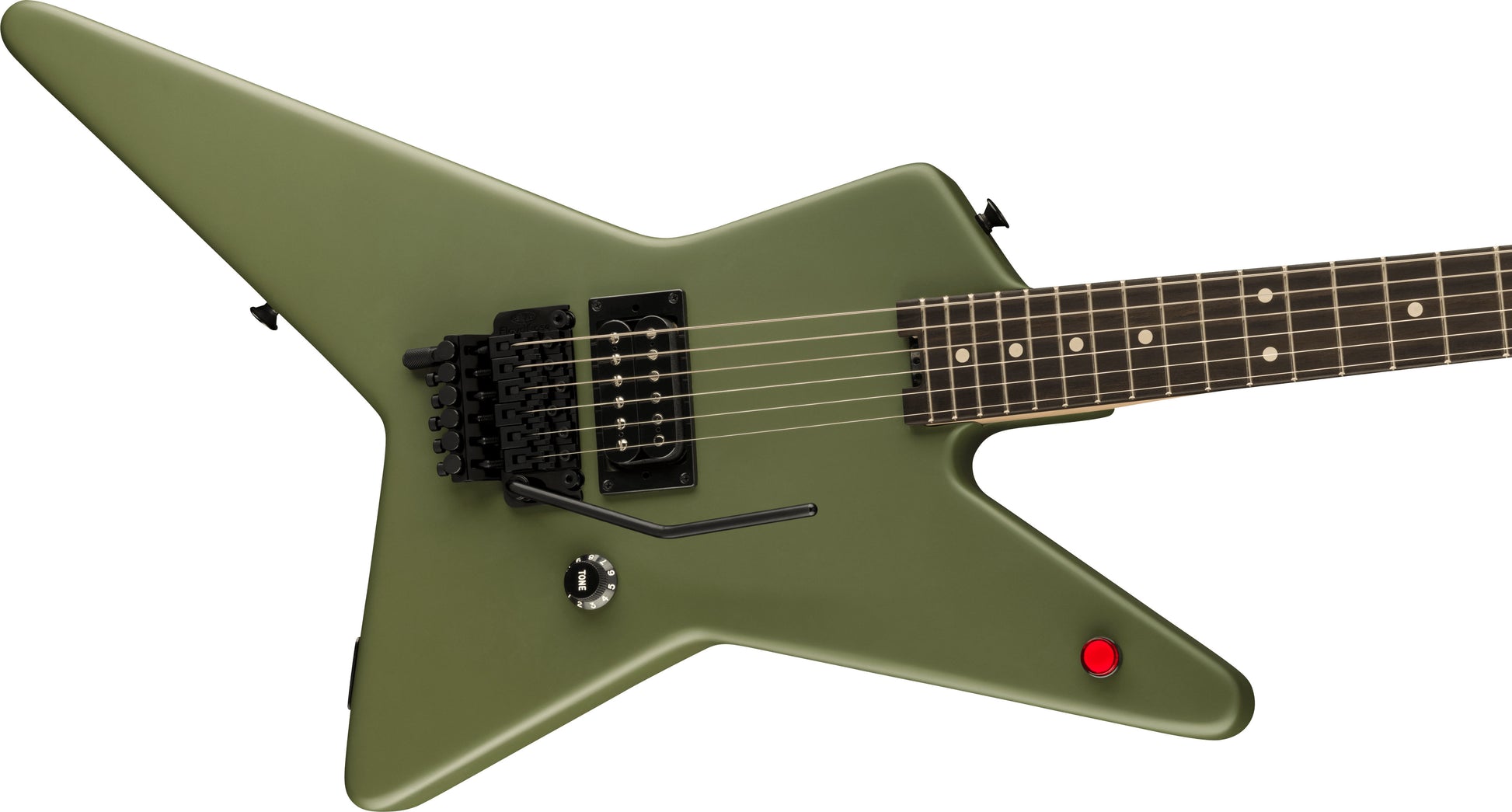 EVH Limited Edition Star EB Guitarra Eléctrica Matte Army Drab 3