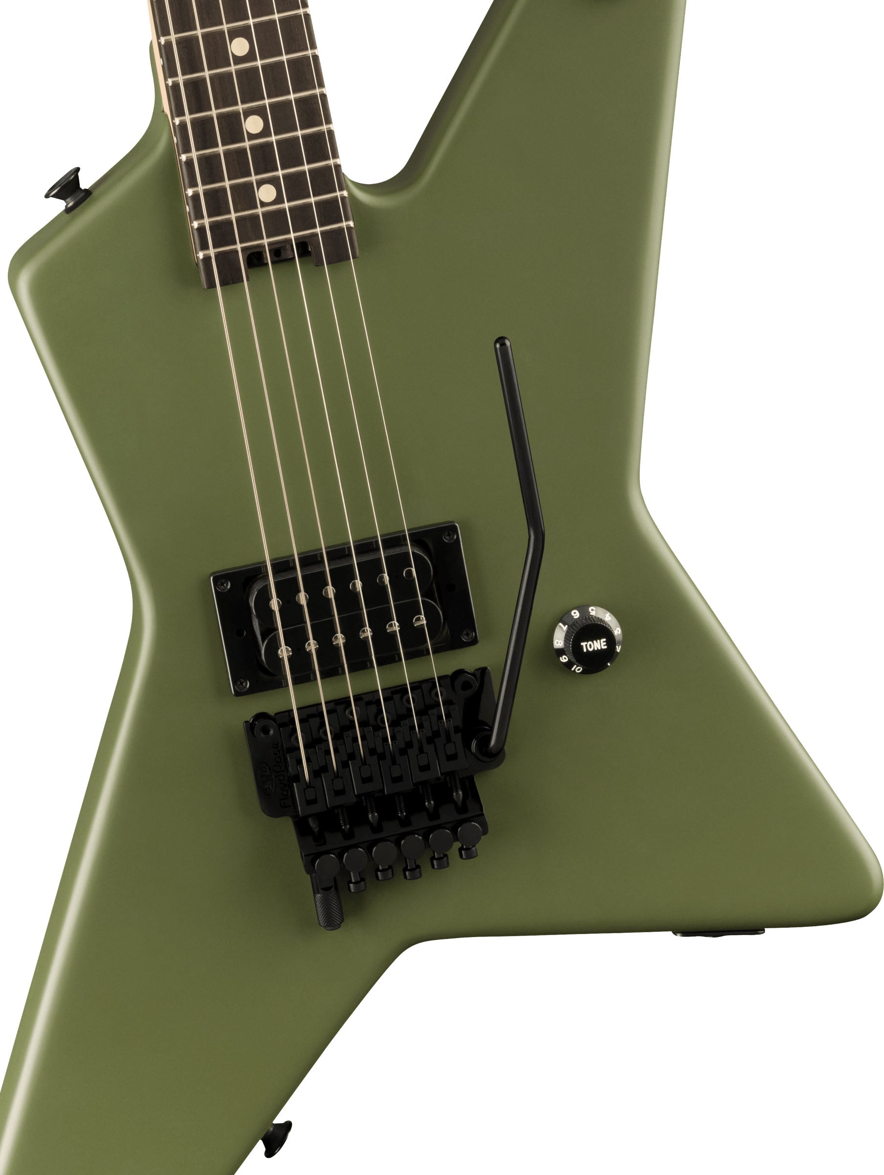 EVH Limited Edition Star EB Guitarra Eléctrica Matte Army Drab 4