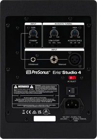 Presonus Eris Studio 4 Monitor Estudio. Unidad 3