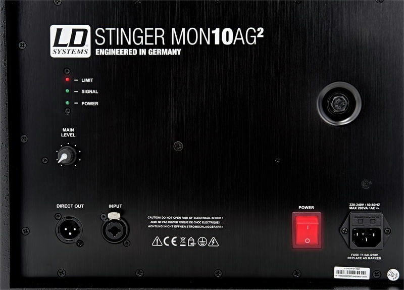 LD Systems Stinger MON 101A G2 Monitor de Escenario Activo 6