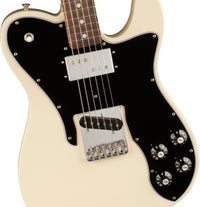 Fender American Vintage II 1977 Telecaster Custom RW Guitarra Eléctrica Olympic White 3